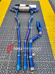 VALVED EXHAUST CATBACK MUFFLER for BMW 8 series 840 3.0 2018+