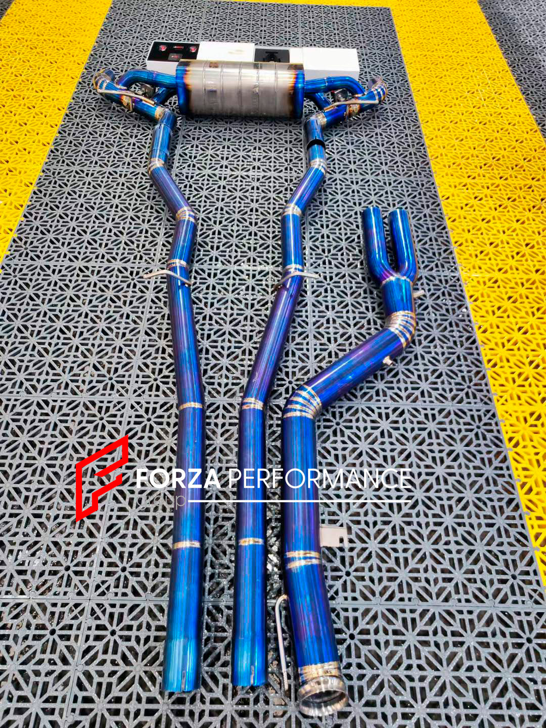 VALVED EXHAUST CATBACK MUFFLER for BMW 8 series 840 3.0 2018+