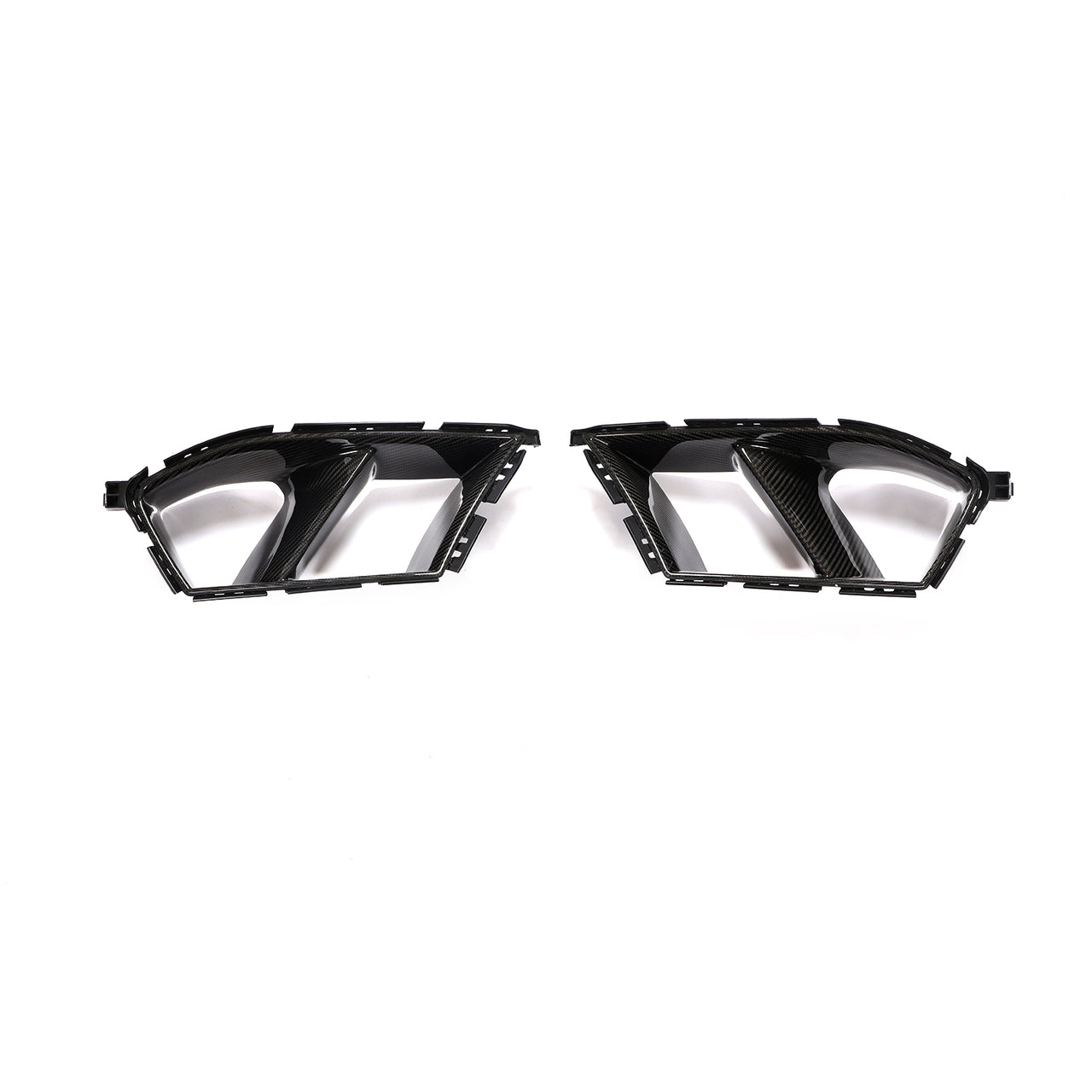 DRY CARBON FIBER FRONT BUMPER AIR VENTS for BMW M3 G80 M4 G82 2021+