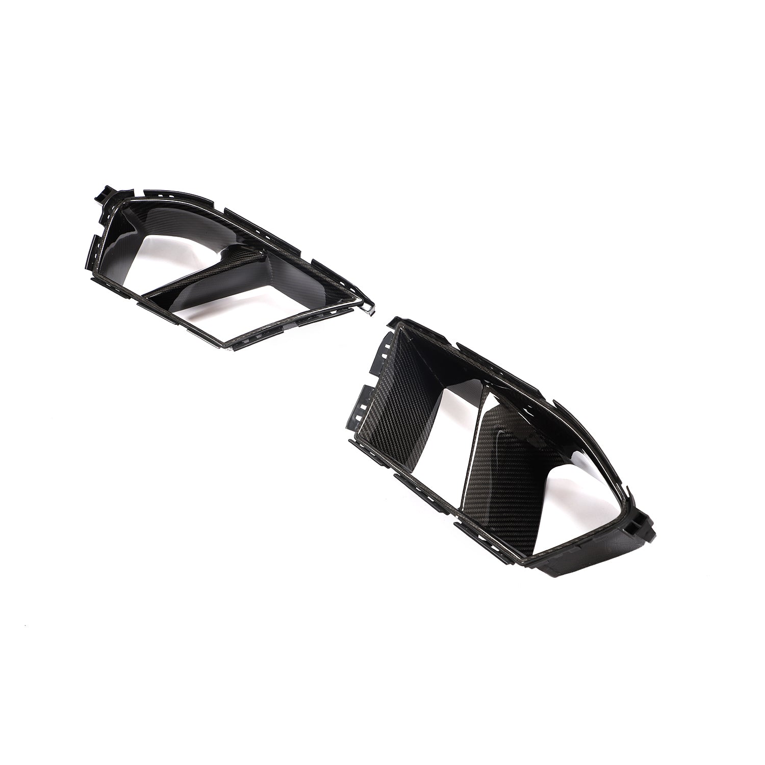 DRY CARBON FIBER FRONT BUMPER AIR VENTS for BMW M3 G80 M4 G82 2021+