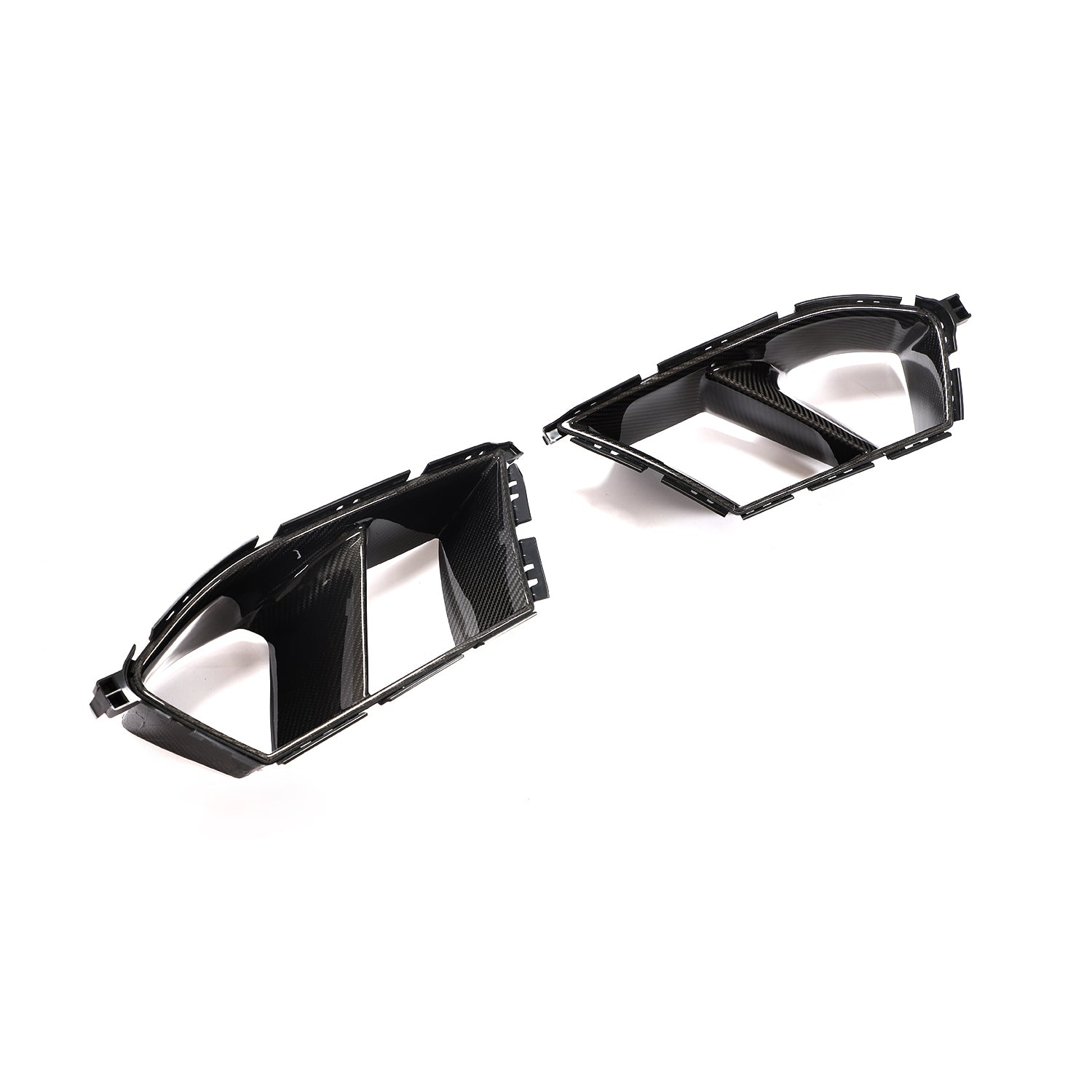 DRY CARBON FIBER FRONT BUMPER AIR VENTS for BMW M3 G80 M4 G82 2021+