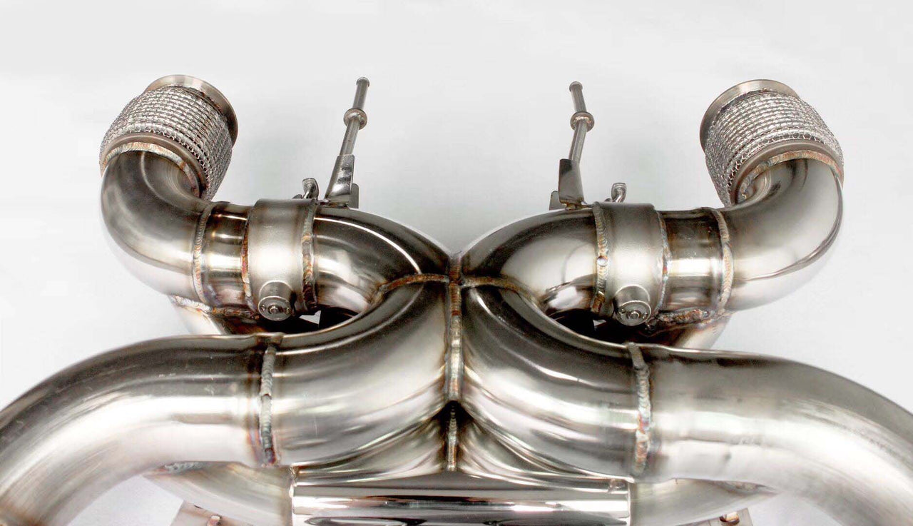 VALVED EXHAUST CATBACK MUFFLER for JTS-MC-006  McLaren 720S