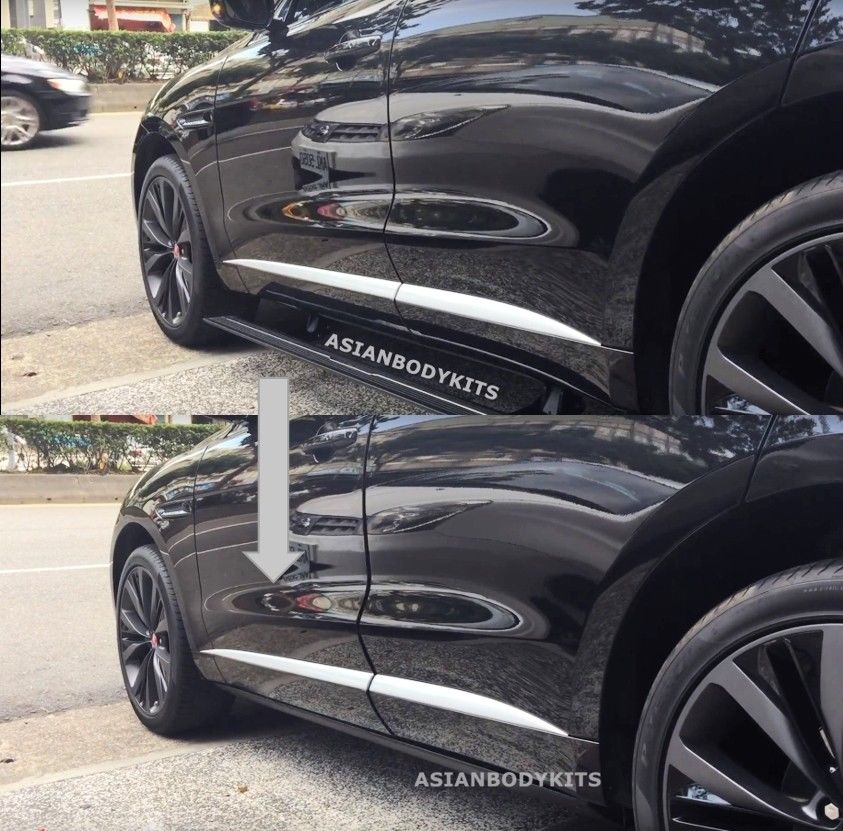 Jaguar F-Pace 2018+ SIDE STEP ELECTRIC Deployable running boards power step