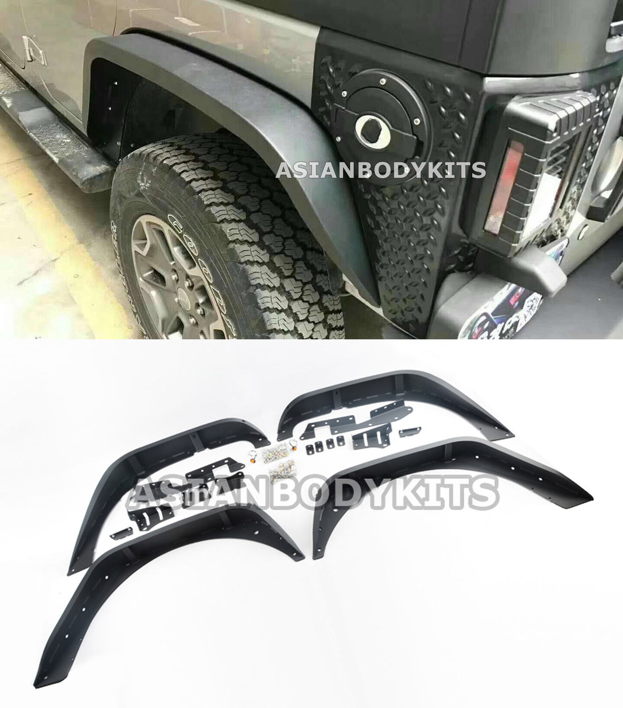 Jeep Wrangler FENDER FLARES