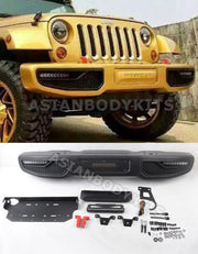 Jeep Wrangler FRONT REAR BUMPERS LED Anniversary style