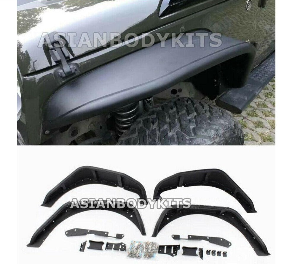 FENDER FLARES for Jeep Wrangler JK (2007-2017) (2/4 doors)