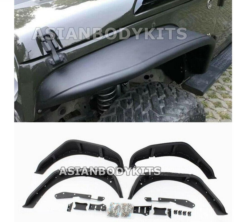 FENDER FLARES for Jeep Wrangler JK (2007-2017) (2/4 doors) Var 1