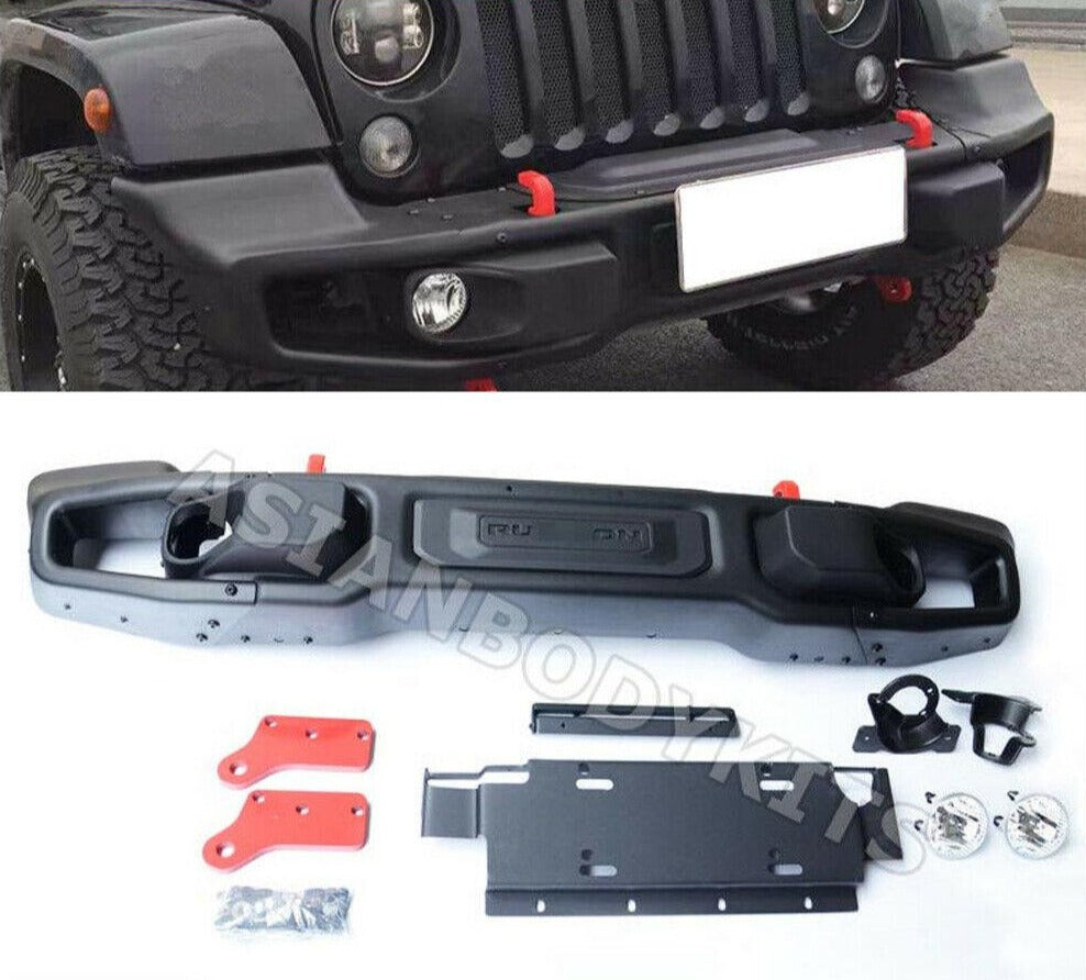 Front Bumper with Corners for Jeep Wrangler JK (2007-2017) – Forza  