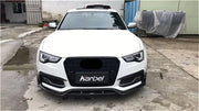 KARBEL CARBON DRY CARBON FIBER FRONT LIP FOR AUDI A5 S LINE & S5 2012-2016 B8.5