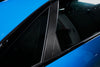 KARBEL CARBON DRY CARBON FIBER WINDOW PILLAR PANEL TRIM SET FOR AUDI S4 & A4 S LINE 2020-ON B9.5