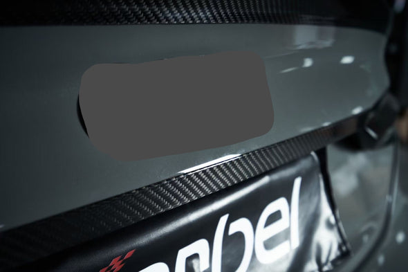 KARBEL CARBON DRY CARBON FIBER TRUNK LID REAR TRIM FOR AUDI S5 & A5 S LINE & A5 2020-ON B9.5