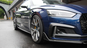 KARBEL CARBON DRY CARBON FIBER FRONT BUMPER UPPER VALENCES FOR AUDI S5 & A5 S LINE 2017-2019 B9