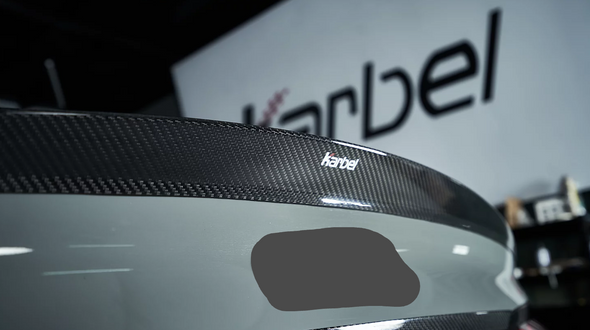 KARBEL DRY CARBON FIBER REAR SPOILER VER.1 FOR AUDI AUDI RS5 & S5 A5 S-LINE & A5 B9 B9.5 2017-ON 4 DOOR SEDAN