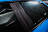 KARBEL CARBON DRY CARBON FIBER WINDOW PILLAR PANEL TRIM SET FOR AUDI S4 & A4 S LINE 2020-ON B9.5