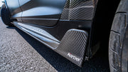 KARBEL CARBON CARBON FIBER SIDE SKIRTS FOR AUDI A6 ALLROAD C8 2020-ON