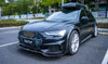 KARBEL CARBON VER.1 CARBON FIBER FULL BODY KIT FOR AUDI A6 ALLROAD C8 2020-ON  Set includes:  Front Lip Front Air Vents Rear Diffuser Roof Spoiler Side Fenders Side Skirts