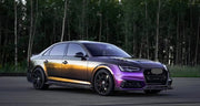 KARBEL CARBON DRY CARBON FIBER SIDE SKIRTS FOR AUDI S4 & A4 S LINE 2017-ON B9 B9.5
