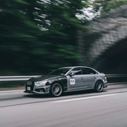 KARBEL CARBON DRY CARBON FIBER SIDE SKIRTS FOR AUDI S4 & A4 S LINE 2017-ON B9 B9.5