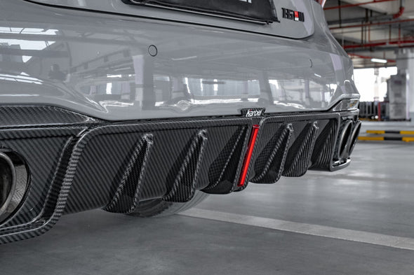 KARBEL CARBON CARBON FIBER REAR DIFFUSER VER.2 FOR AUDI S7 & A7 S LINE 2019-ON C8