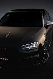 KARBEL CARBON DRY CARBON FIBER DOUBLE-SIDED HOOD BONNET VER.1 FOR AUDI RS4 & S4 & A4 S LINE & A4 & AVENT & ALL ROAD 2017-2021 B9 B9.5