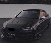KARBEL CARBON DRY CARBON FIBER DOUBLE-SIDED HOOD BONNET VER.1 FOR AUDI RS4 & S4 & A4 S LINE & A4 & AVENT & ALL ROAD 2017-2021 B9 B9.5