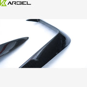 KARBEL CARBON DRY CARBON FIBER FRONT BUMPER UPPER VALENCES FOR AUDI S4 & A4 S LINE 2017-2018 B9