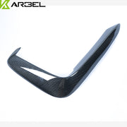 KARBEL CARBON DRY CARBON FIBER FRONT BUMPER UPPER VALENCES FOR AUDI S5 & A5 S LINE 2017-2019 B9