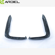 KARBEL CARBON DRY CARBON FIBER FRONT BUMPER UPPER VALENCES FOR AUDI S5 & A5 S LINE 2017-2019 B9