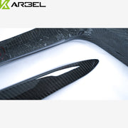 KARBEL CARBON DRY CARBON FIBER FRONT BUMPER UPPER VALENCES FOR AUDI S5 & A5 S LINE 2017-2019 B9