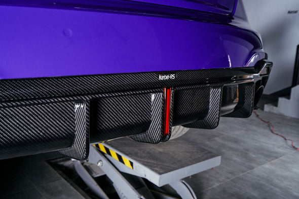 KARBEL CARBON DRY CARBON FIBER REAR DIFFUSER FOR AUDI RS5 B9.5 2020-ON