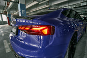 KARBEL CARBON DRY CARBON FIBER TAIL LIGHT TRIM FOR AUDI RS5 B9.5 2020-ON