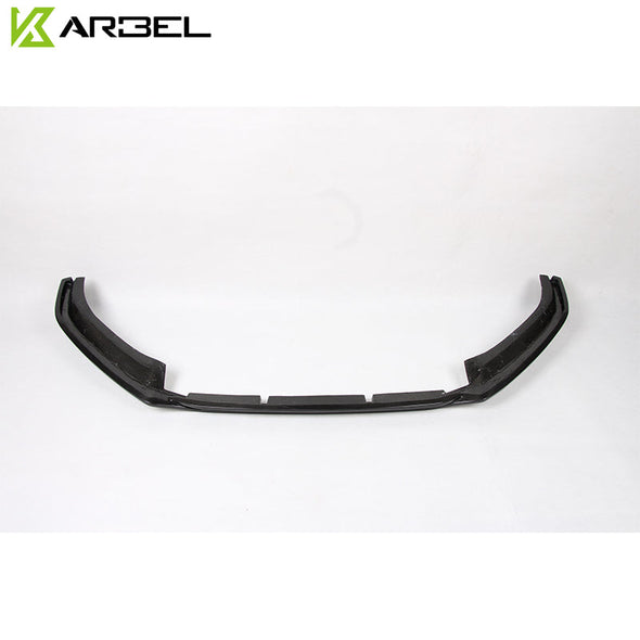 KARBEL CARBON DRY CARBON FIBER FRONT LIP VER.1 FOR AUDI S4 & A4 S LINE 2017-2018 B9