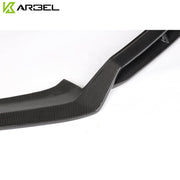 KARBEL CARBON DRY CARBON FIBER FRONT LIP VER.1 FOR AUDI S4 & A4 S LINE 2017-2018 B9