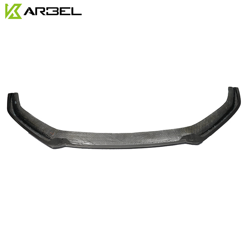 KARBEL CARBON DRY CARBON FIBER FRONT LIP VER.2 FOR AUDI S5 & A5 S LINE 2017-2019 B9