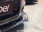 KARBEL CARBON DRY CARBON FIBER FRONT LIP FOR AUDI RS3 2018-2020 B9