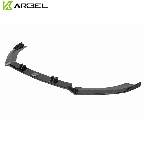 KARBEL CARBON DRY CARBON FIBER FRONT LIP FOR AUDI RS3 2018-2020 B9