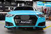 KARBEL CARBON DRY CARBON FIBER FRONT LIP FOR AUDI S4 & A4 S LINE 2019 B9