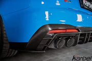 KARBEL CARBON DRY CARBON FIBER REAR DIFFUSER VER.2 FOR AUDI S4 2020-ON B9.5