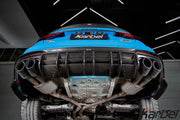 KARBEL CARBON DRY CARBON FIBER REAR DIFFUSER VER.2 FOR AUDI S4 2020-ON B9.5