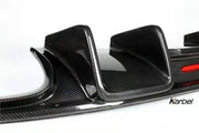 KARBEL CARBON DRY CARBON FIBER REAR DIFFUSER FOR AUDI A4 2013-2016 B8.5