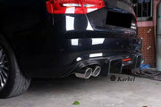 KARBEL CARBON DRY CARBON FIBER REAR DIFFUSER FOR AUDI A4 2013-2016 B8.5