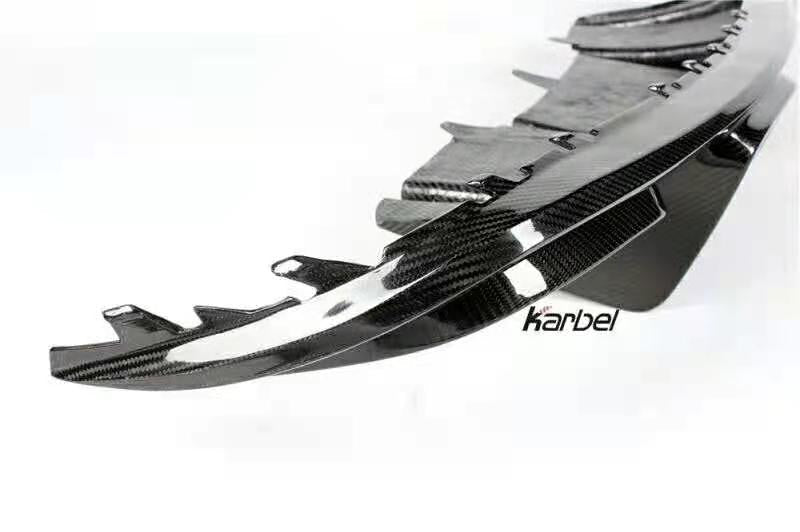 KARBEL CARBON DRY CARBON FIBER REAR DIFFUSER FOR AUDI A4 2013-2016 B8.5
