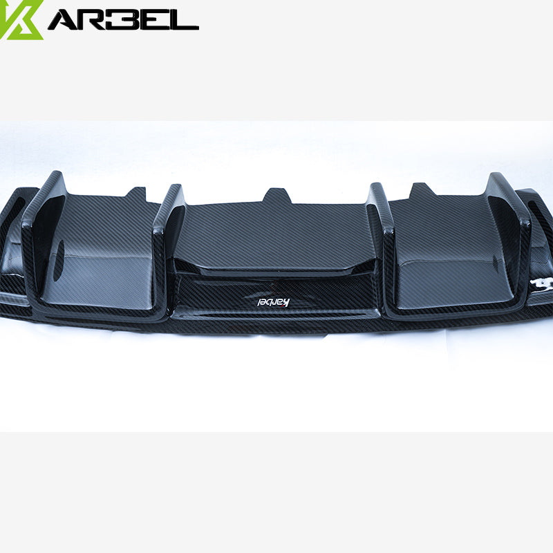 KARBEL CARBON DRY CARBON FIBER REAR DIFFUSER FOR AUDI A5 2012-2016 B8.5