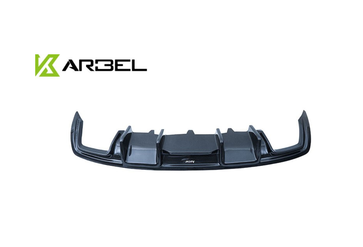 KARBEL CARBON DRY CARBON FIBER REAR DIFFUSER FOR AUDI A5 2012-2016 B8.5