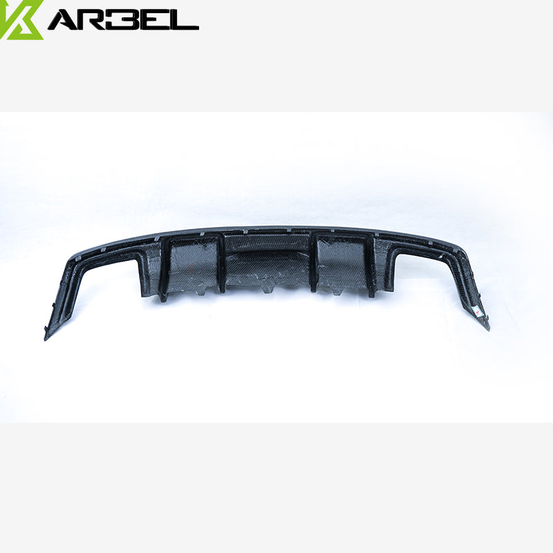 KARBEL CARBON DRY CARBON FIBER REAR DIFFUSER FOR AUDI A5 2012-2016 B8.5