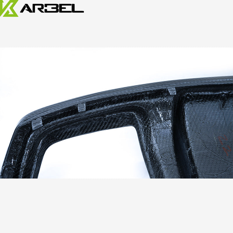 KARBEL CARBON DRY CARBON FIBER REAR DIFFUSER FOR AUDI A5 2012-2016 B8.5