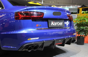 KARBEL CARBON DRY CARBON FIBER REAR DIFFUSER FOR AUDI S6 & A6 S-LINE & A6 AVANT 2016-2018 C7.5