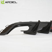 KARBEL CARBON DRY CARBON FIBER REAR DIFFUSER FOR AUDI S6 & A6 S-LINE & A6 AVANT 2016-2018 C7.5
