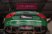 KARBEL CARBON DRY CARBON FIBER REAR DIFFUSER FOR AUDI A7 2012-2015 C7