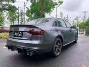 KARBEL CARBON DRY CARBON FIBER REAR DIFFUSER FOR AUDI S4 & A4 S LINE 2013-2016 B8.5
